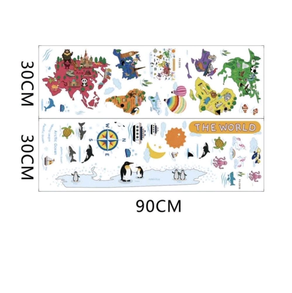 Sticker wall art /classroom/homeschool